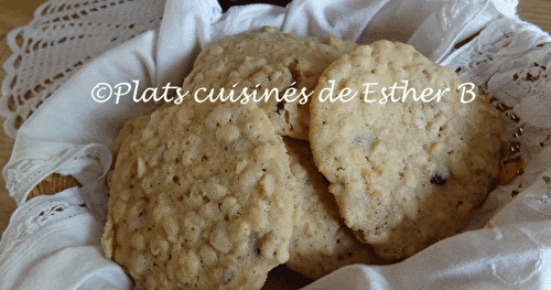 Biscuits à l'avoine au sirop d'érable