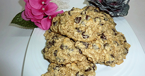 Biscuits à l'avoine et pépites de chocolat