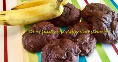 Biscuits aux bananes et chocolat