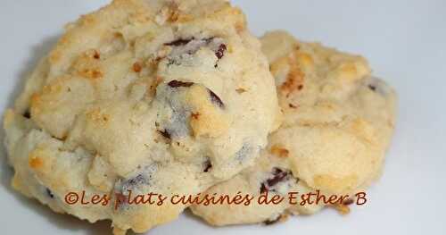 Biscuits aux pépites de chocolat, au yogourt et aux flocons d'avoine 