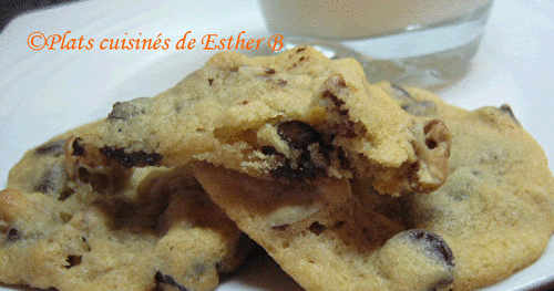 Biscuits brisures de chocolat