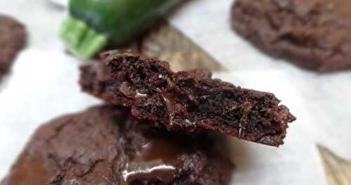 Biscuits décadents au chocolat et courgette