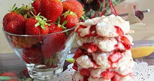 Biscuits shortcake aux fraises