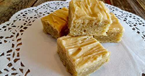 Blondies aux bananes