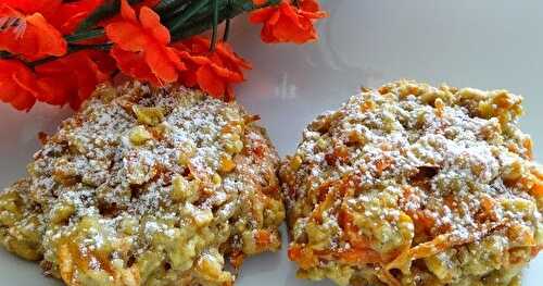 Bouchées de gâteau aux carottes