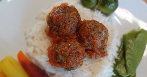 Boulettes de boeuf aux pommes