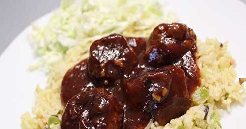 Boulettes de boeuf haché à la Steeve