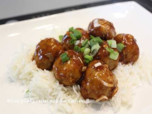 Boulettes de porc général tao