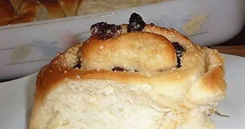 Brioches aux raisins Chelsea (MAP)