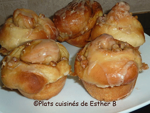 Brioches érable et pacanes (MAP)