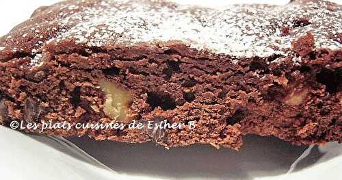 Brownies double chocolat