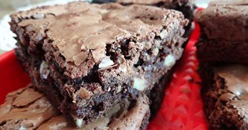 Brownies double chocolat 