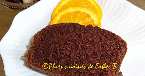 Cake au chocolat et à l'orange 