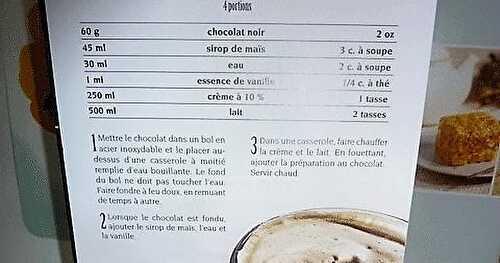 Chocolat chaud 