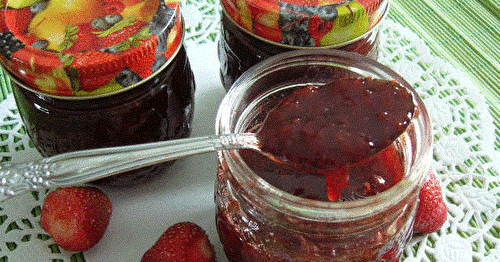 Confitures de fraises en 3 étapes