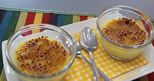    Crème brûlée classique