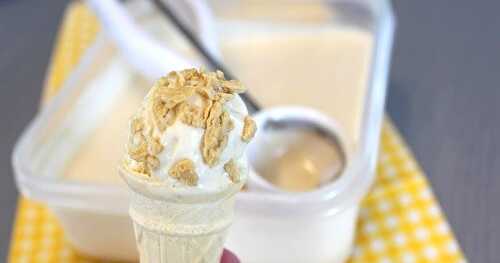 Crème glacée à l’érable en trois ingrédients