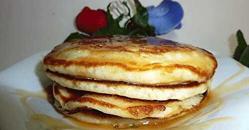 Crêpes au babeurre et son sirop