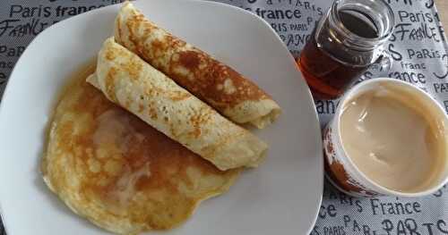 Crêpes pour 1 personne