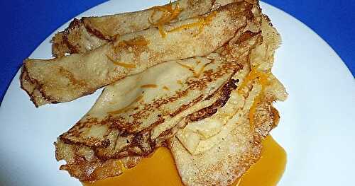 Crêpes tendres à l’érable