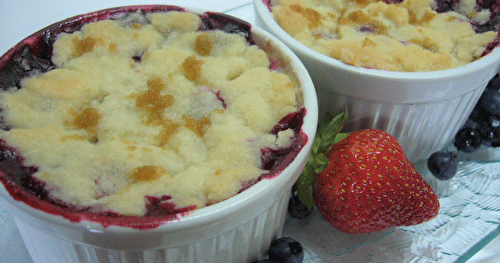 Crumble aux petits fruits