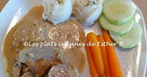 Filet de porc sauce moutarde