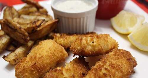 Filets de poisson panés