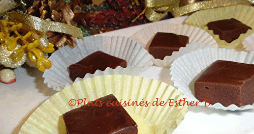 Fudge crémeux au cacao