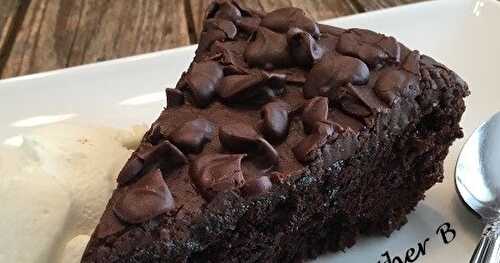 Gâteau au chocolat extrême