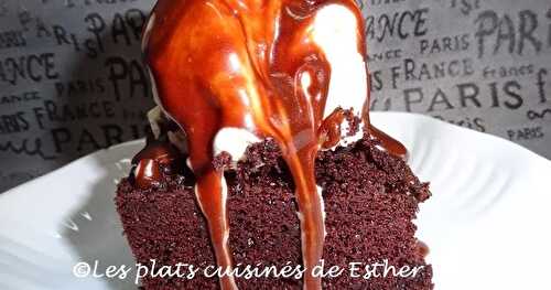 Gâteau au chocolat (mon blog a 7 ans!)