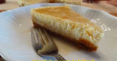 Gâteau au fromage au sirop d'érable