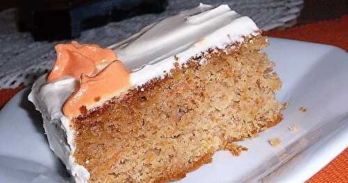 Gâteau aux carottes à la Marc