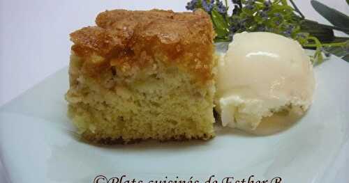 Gâteau danois à la rhubarbe et à l'orange