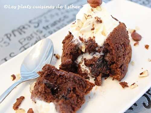   Gâteau fondant au chocolat