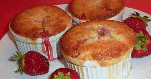 Gâteau-pouding aux fraises