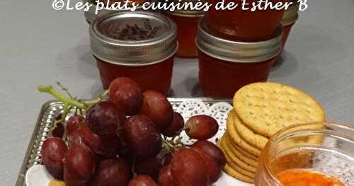 Gelée de poivrons rouges