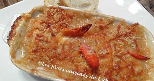 Gratin de fruits de mer