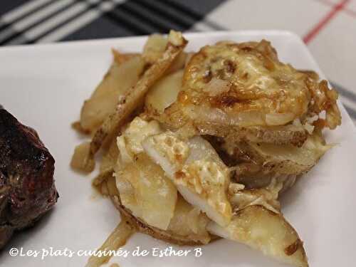 Gratin de pommes de terre à l'oignon