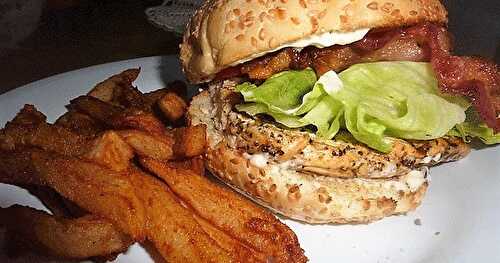 Hamburger au poulet pour BBQ