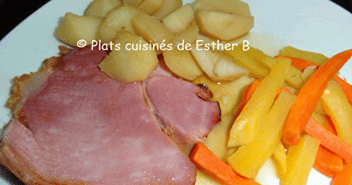 Jambon braisé