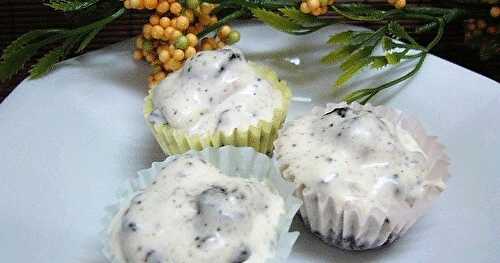 Mini gâteaux au fromage à la crème et aux biscuits Oréo