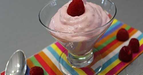 Mousse à la framboise