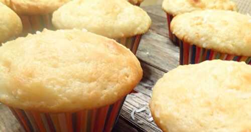 Muffins à l'ananas et noix de coco