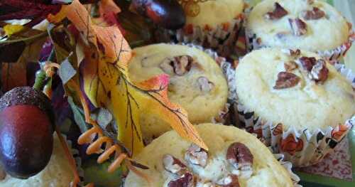 Muffins à la citrouille et aux pacanes