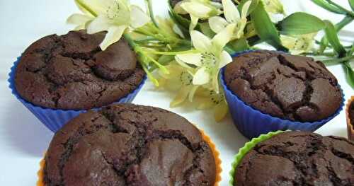 Muffins à la crème de chocolat