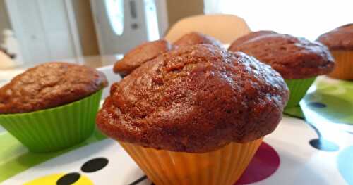 Muffins à la mélasse et et au gingembre