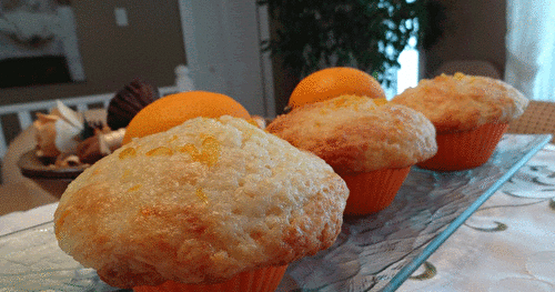 Muffins au citron Meyer