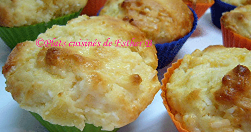 Muffins au pina colada