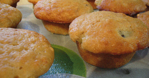 Muffins aux bananes et kiwis