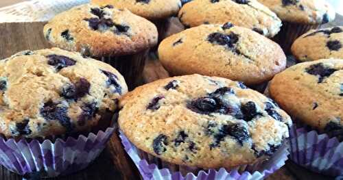 Muffins aux bleuets